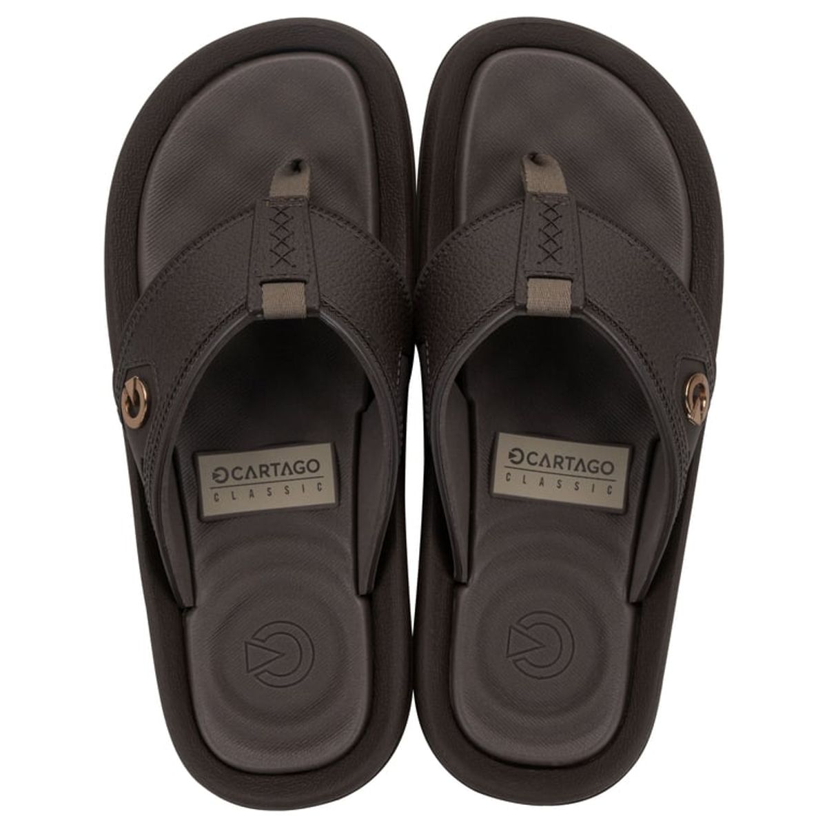 CARTAGO - Sandalia Hombre Café  Fiji V  Cartago