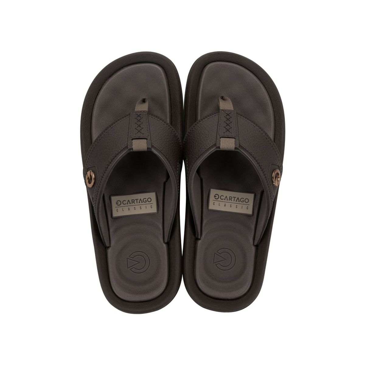 CARTAGO - Sandalia Hombre Café  Fiji V  Cartago