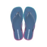 Sandalia Mujer Azul/Glitter Edge Solar Glow