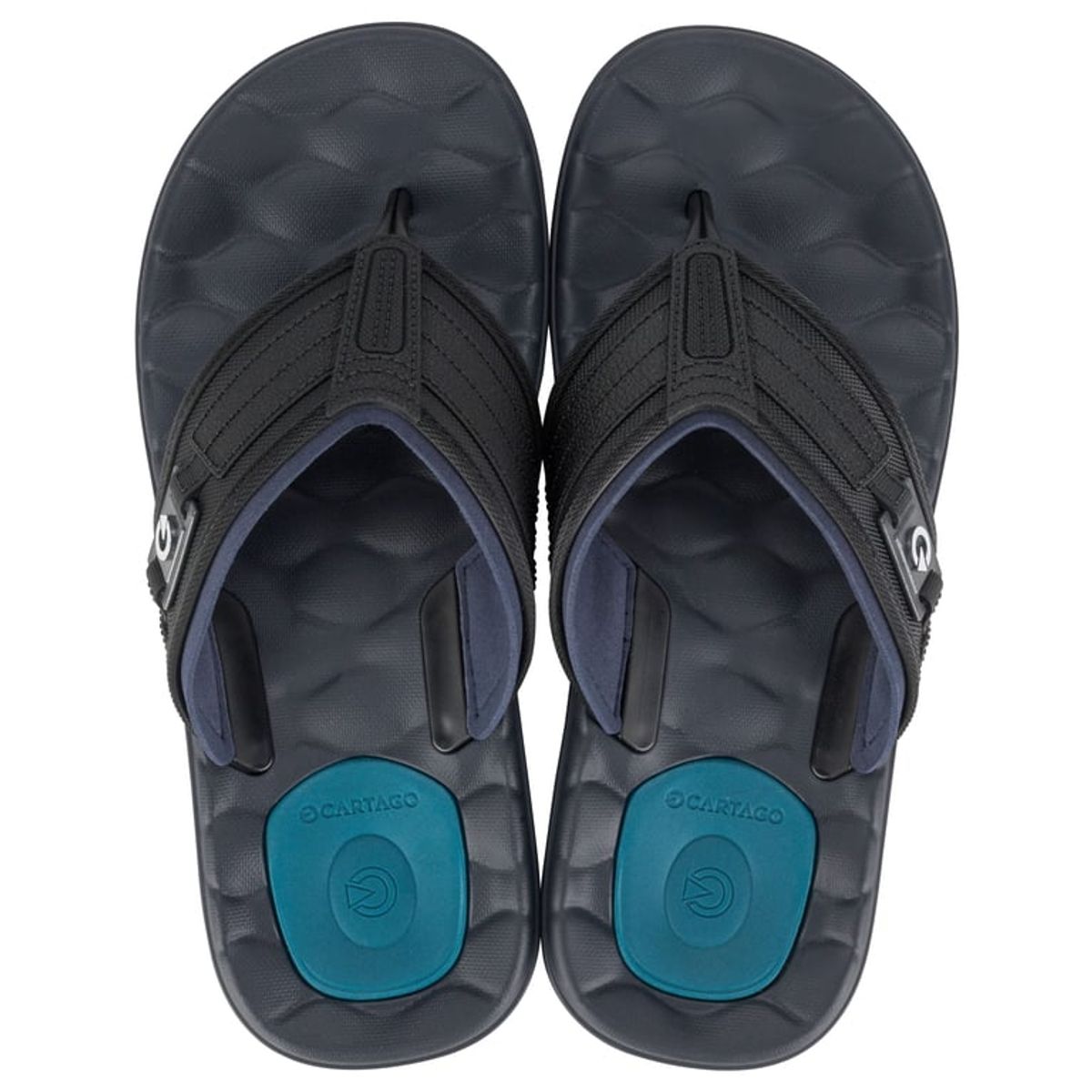CARTAGO - Sandalia Hombre Azul Ageu Cartago