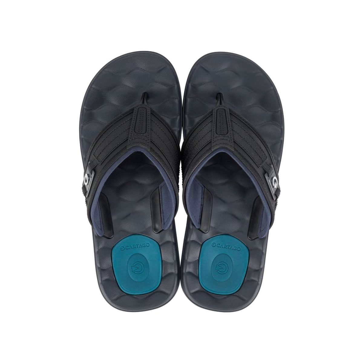 CARTAGO - Sandalia Hombre Azul Ageu Cartago