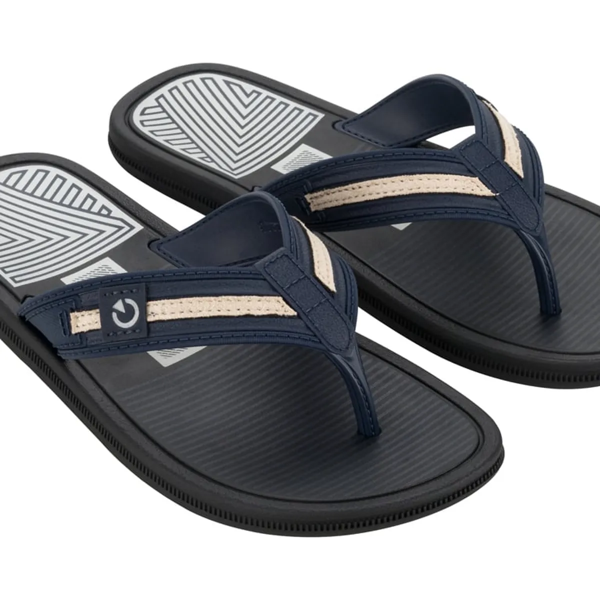 CARTAGO - Sandalia Hombre Negro/Azul Essential Mallorca Cartago