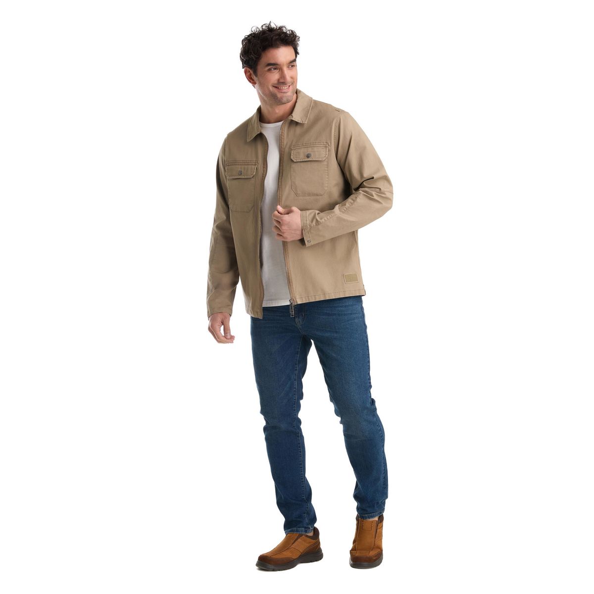 PANAMA JACK - Chaqueta liviana hombre Beige Panama Jack