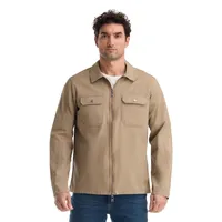 Chaqueta liviana hombre Beige