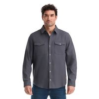 Chaqueta Hombre Overshirt Gris