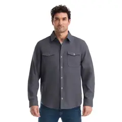 PANAMA JACK - Chaqueta Hombre Overshirt Gris