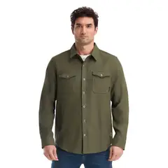 PANAMA JACK - Chaqueta Hombre Overshirt Verde