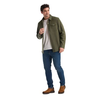 Imagen 2 del producto Chaqueta Hombre Overshirt Verde