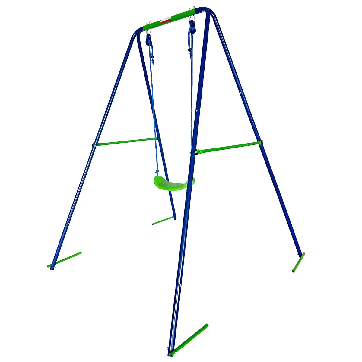MAX MAGIC - Columpio Infantil Max Magic Azul con Estructura de Acero