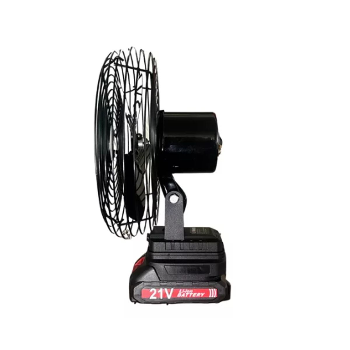 LERNEN - Ventilador Inalámbrico Lernen 8'' + Batería Cantidad de aspas 4 Estructura Negro Aspas Negro Diámetro 8 " Frecuencia 50 Hz Material de las aspas Plástico