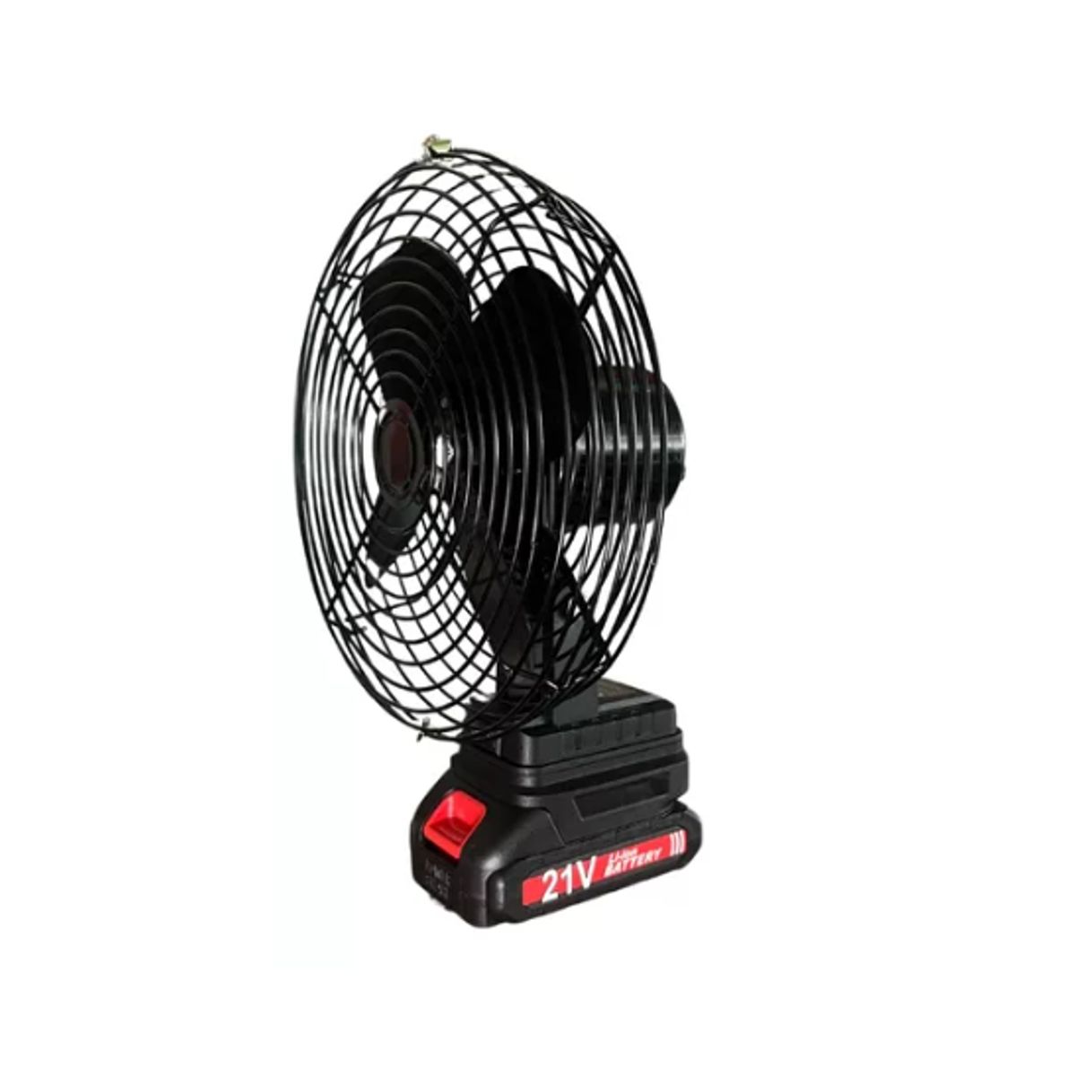 LERNEN - Ventilador Inalámbrico Lernen 8'' + Batería Cantidad de aspas 4 Estructura Negro Aspas Negro Diámetro 8 " Frecuencia 50 Hz Material de las aspas Plástico