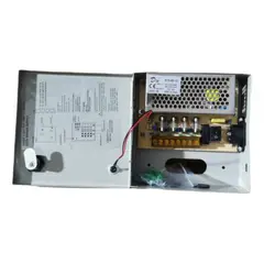 GENERICO - Fuente De Poder 12v 5A Para Cámaras Gabinete y Distribución X4
