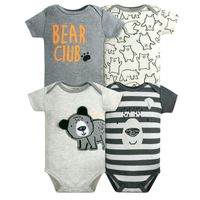 Pack 4 Bodys Niño Manga Corta 100% Bear Club