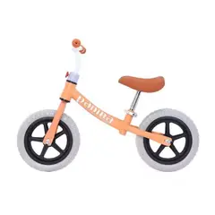 GENERICO - Bicicleta Equilibrio De Aprendizaje Pushsport - Café