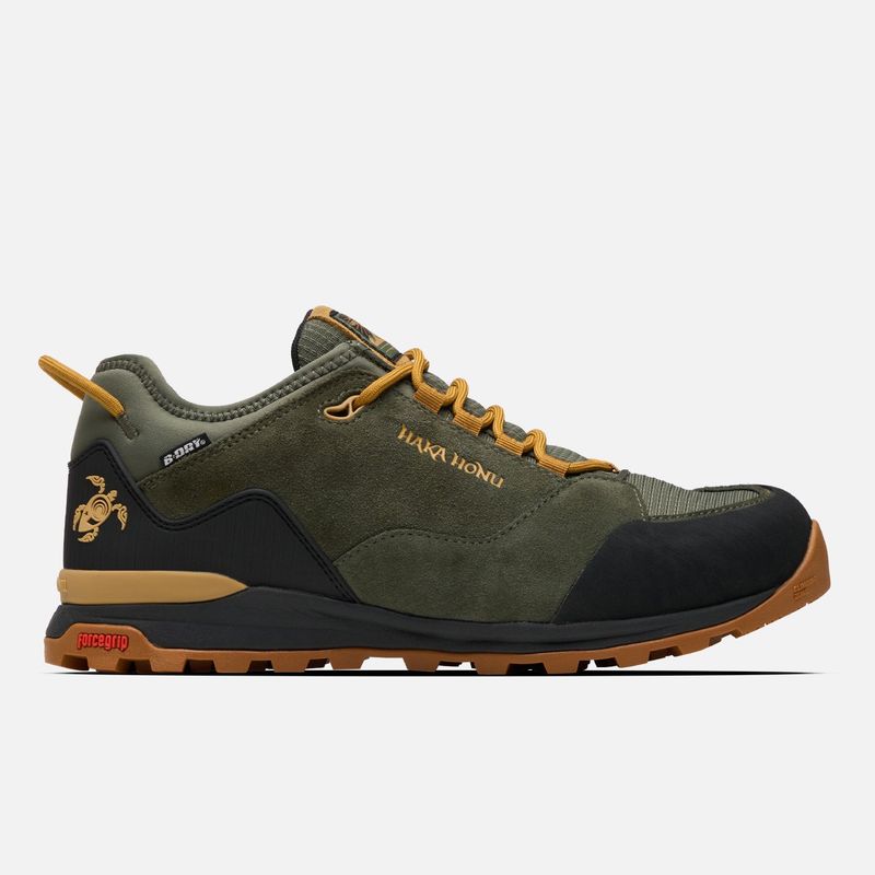 HAKA HONU - Zapato Hombre Aproxima Verde Grisaceo Haka Honu