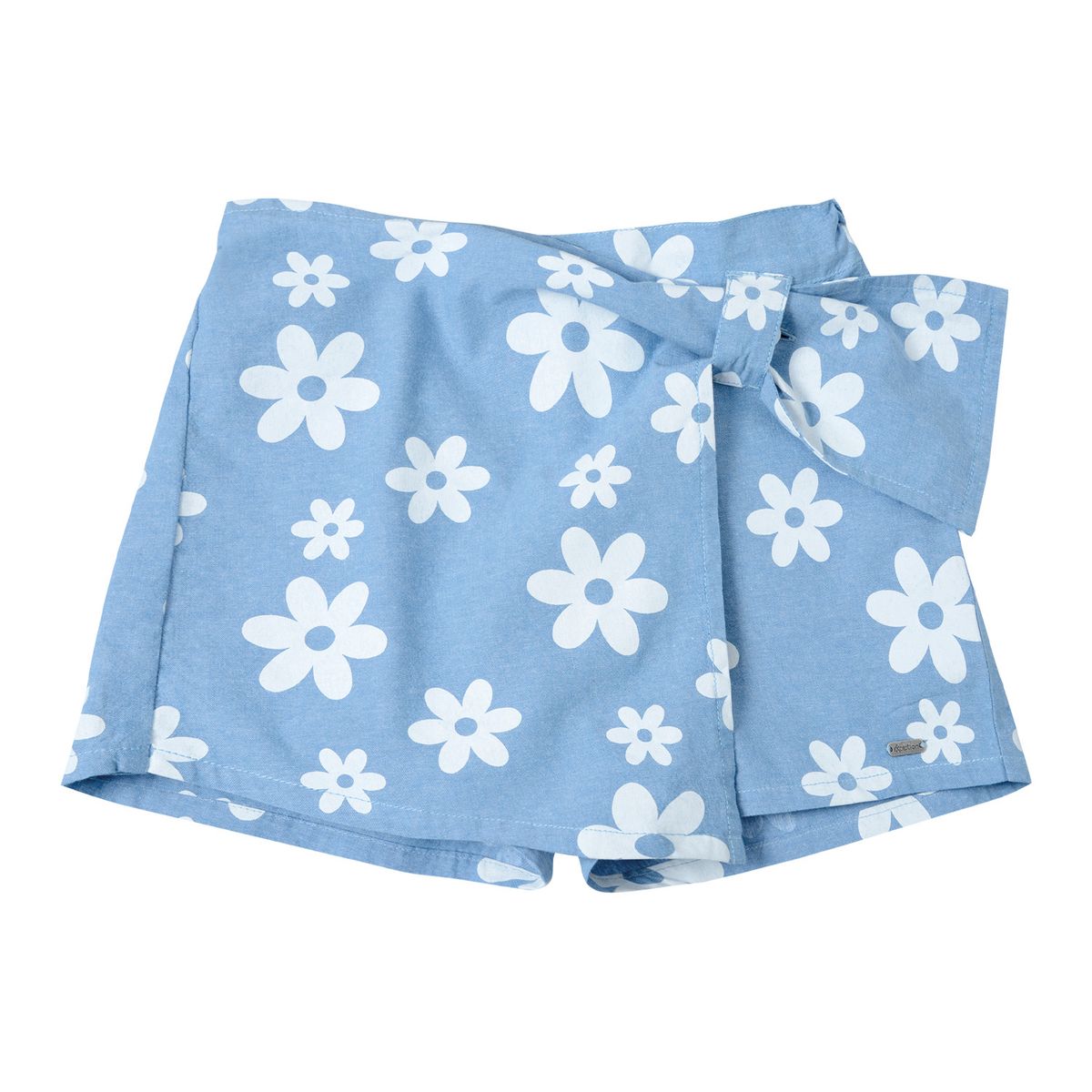 EXCEPTION - Falda Short Mezclilla Liviana Niña Exception