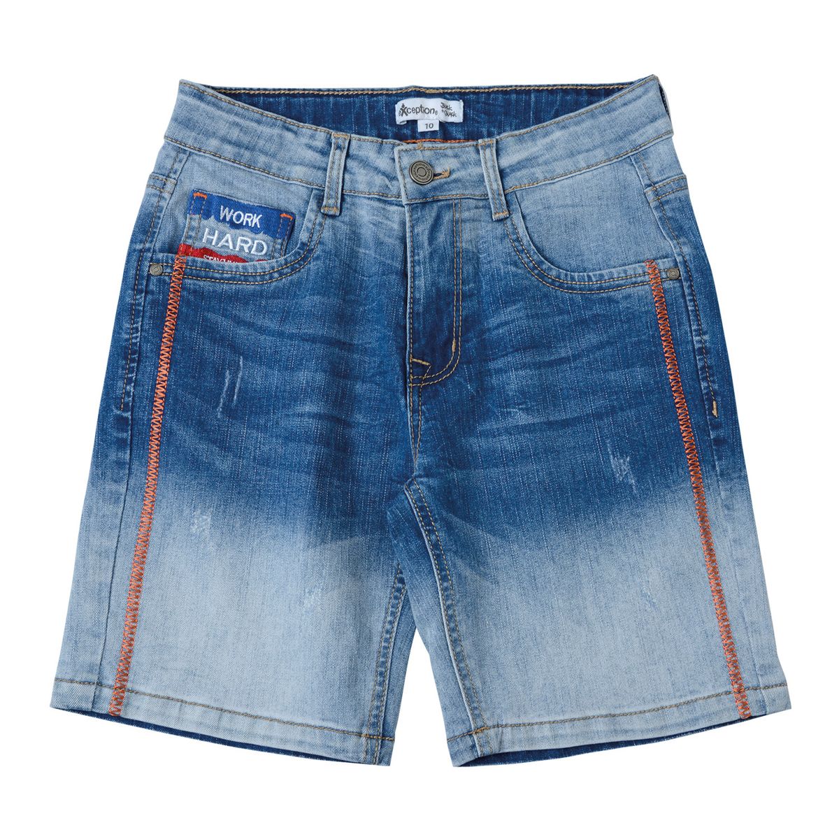 EXCEPTION - Bermuda Mezclilla Niño Exception