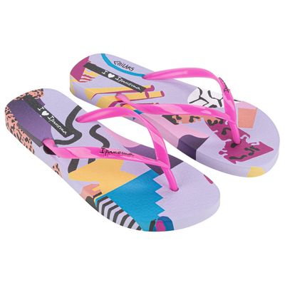Imagen 2 del producto Sandalia Mujer Lila/Rosa Graffiti