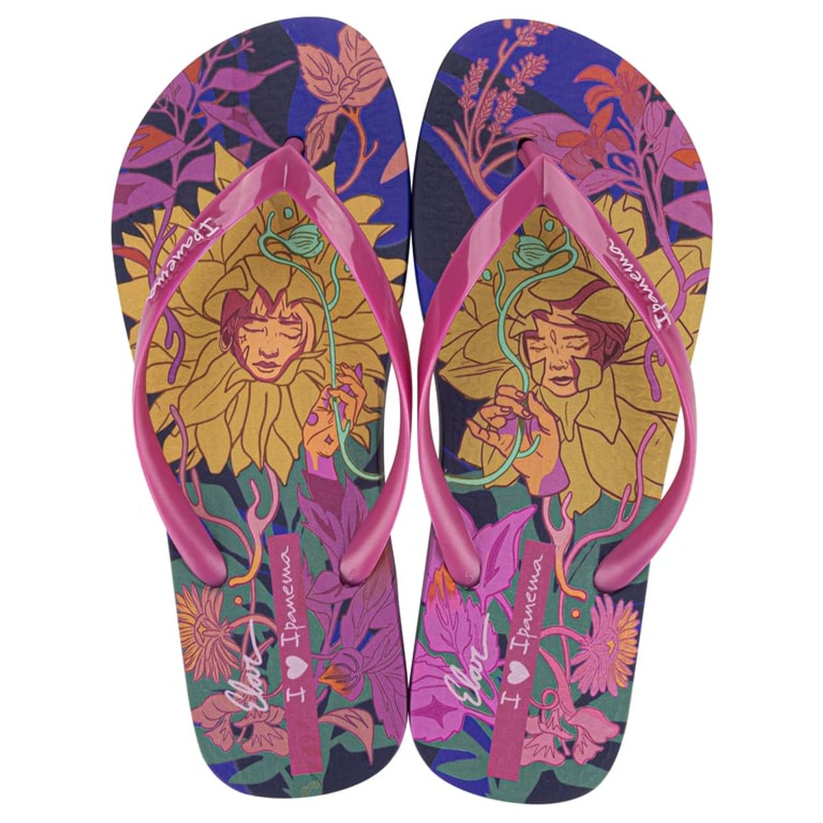 IPANEMA - Sandalia Mujer Azul/Rosa Graffiti Ipanema