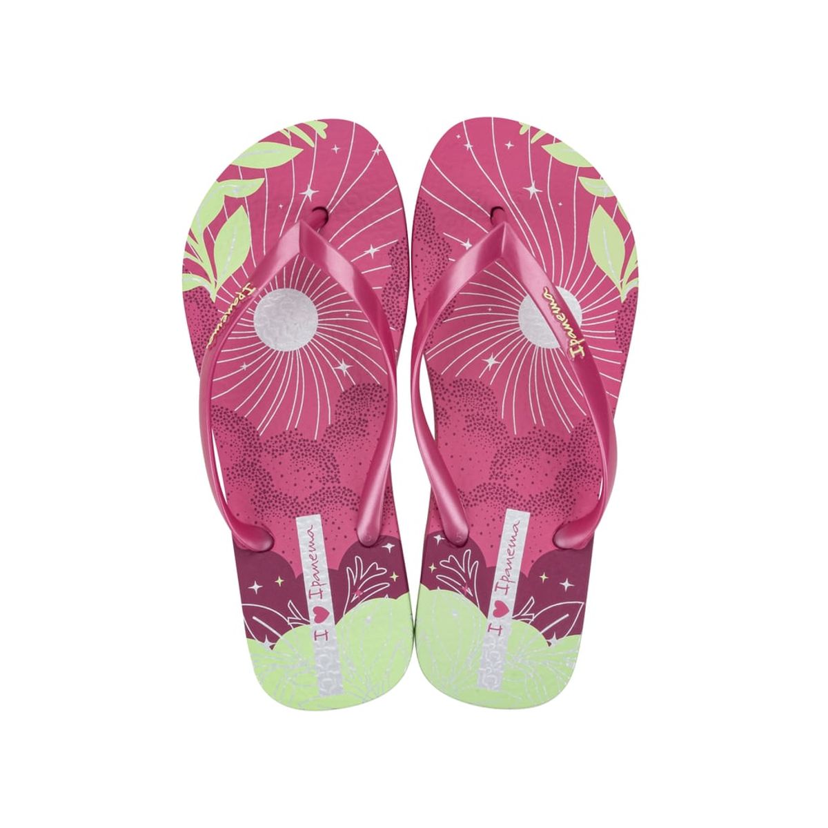 IPANEMA - Sandalia Mujer Fucsia/Verde Love Shine Ipanema