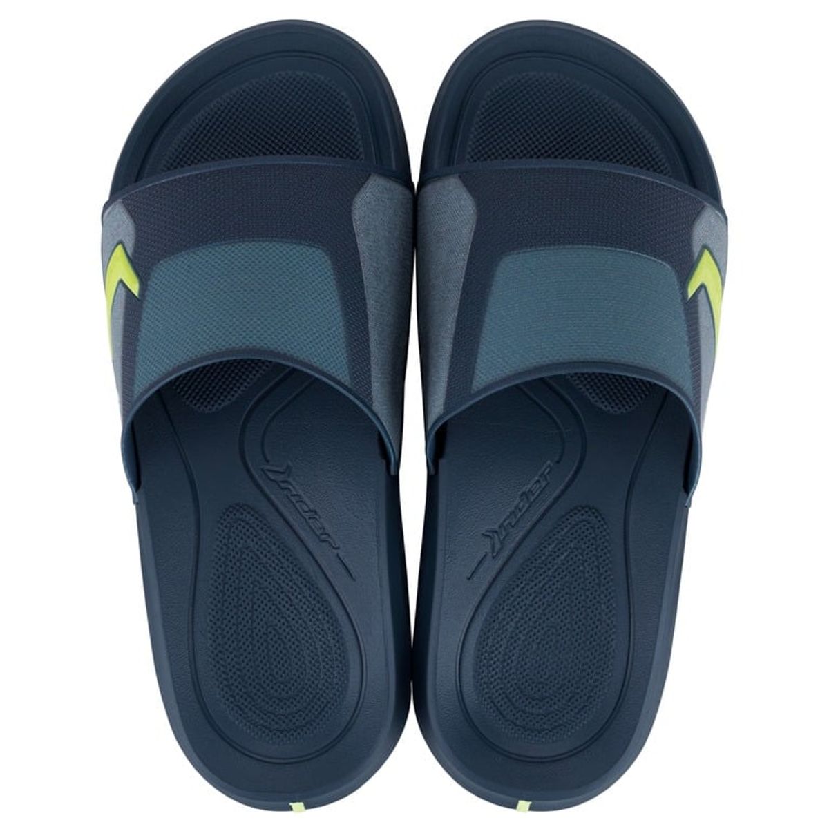 RIDER - Sandalia Hombre Azul/Verde Smash Rider