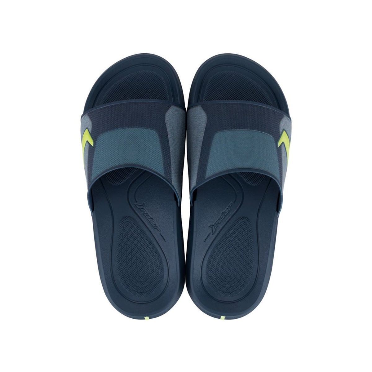 RIDER - Sandalia Hombre Azul/Verde Smash Rider