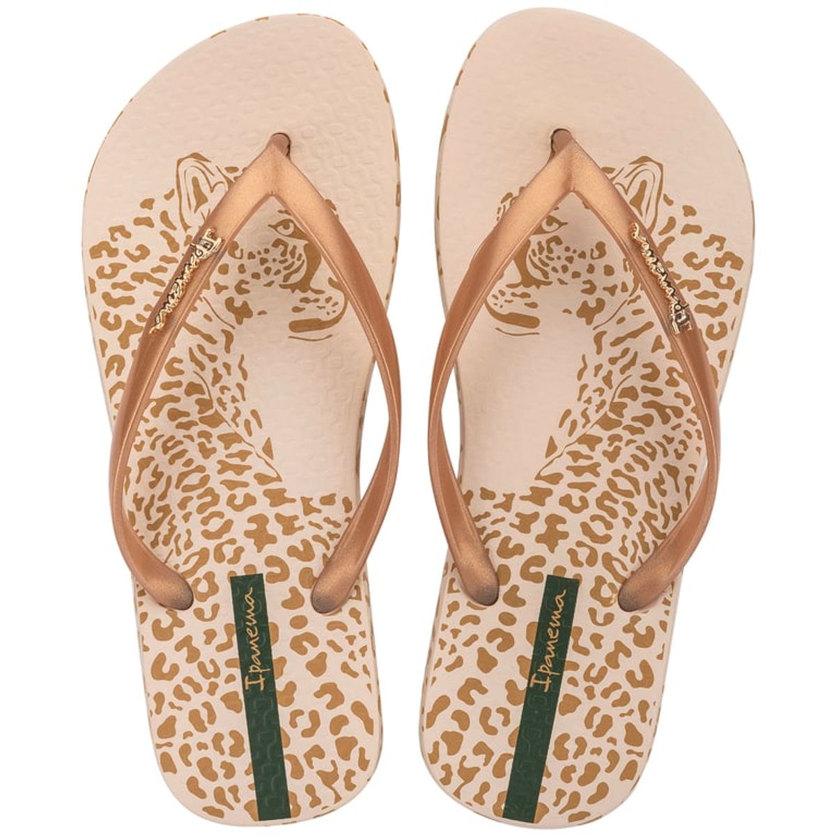 IPANEMA - Sandalia Mujer Beige/Oro Animal Chic Ipanema