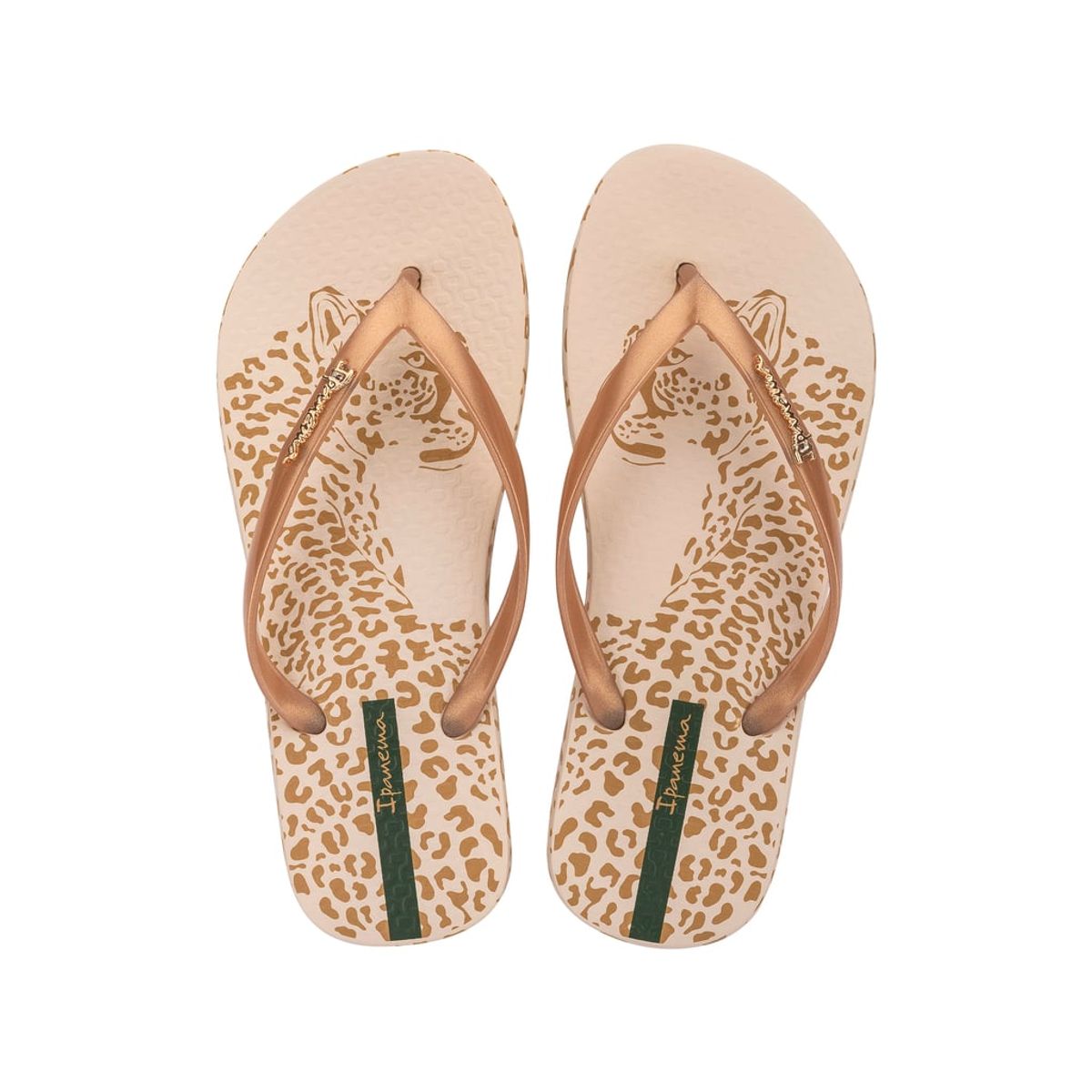IPANEMA - Sandalia Mujer Beige/Oro Animal Chic Ipanema
