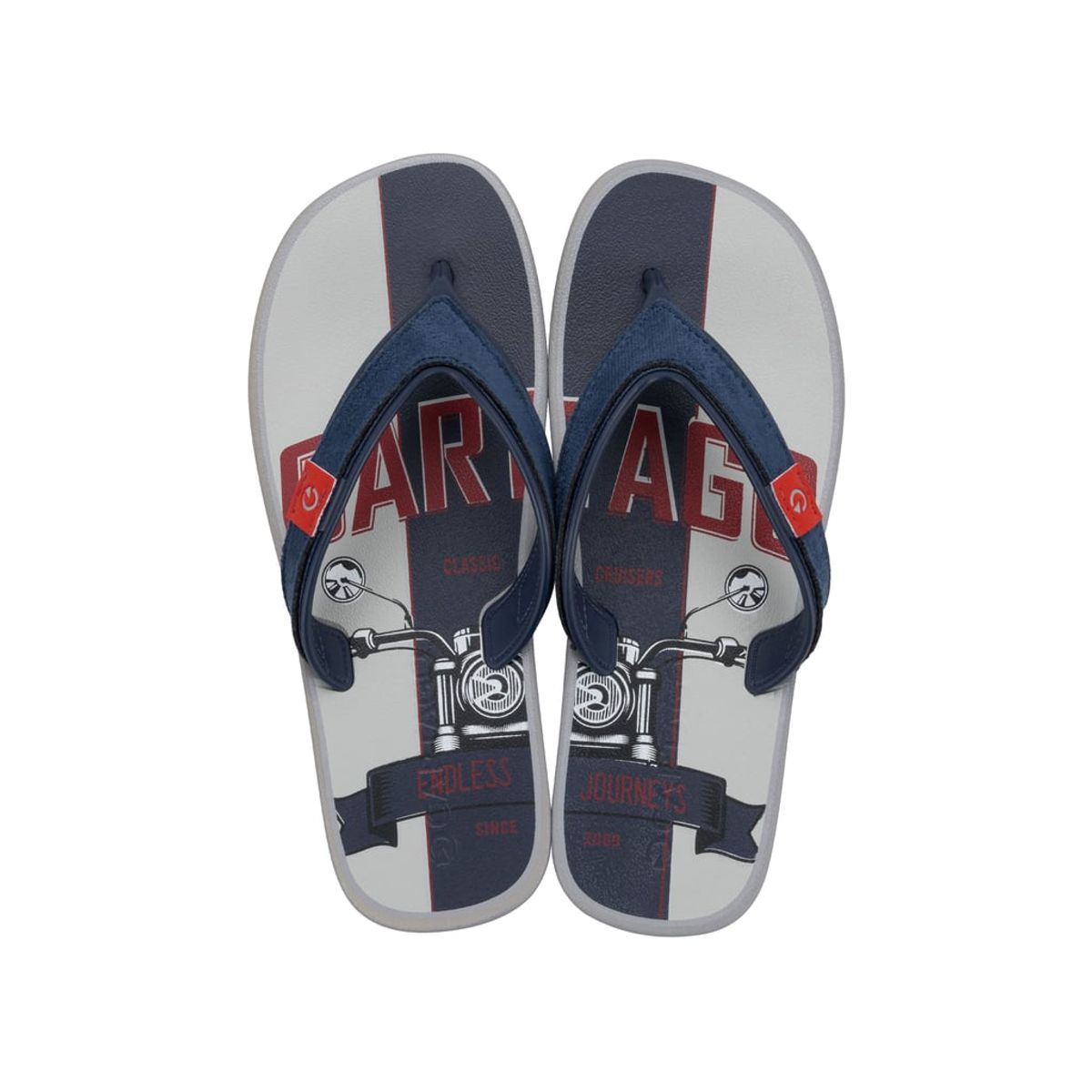 CARTAGO - Sandalia Hombre Azul/Gris Dakar Ad Cartago