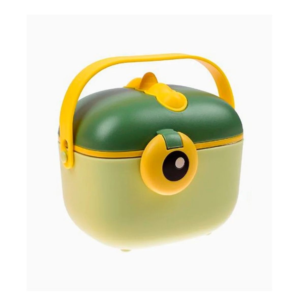 GENERICO - Dispensador Portatil de Bebé Verde Y Amarillo