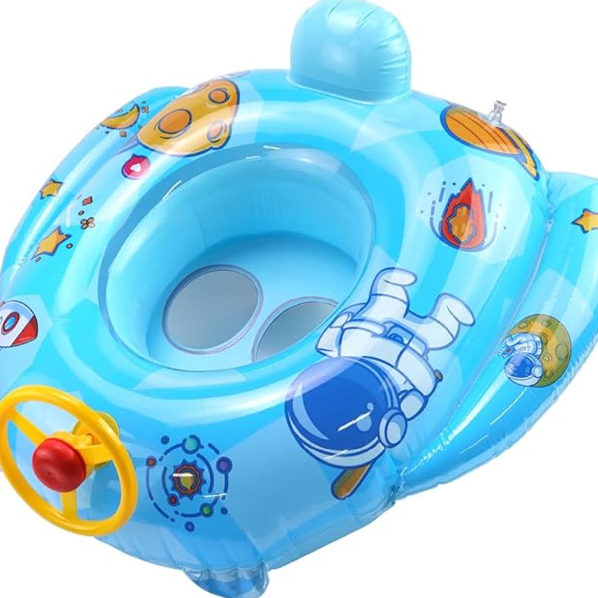 GENERICO - Flotador Auto Niño Celeste