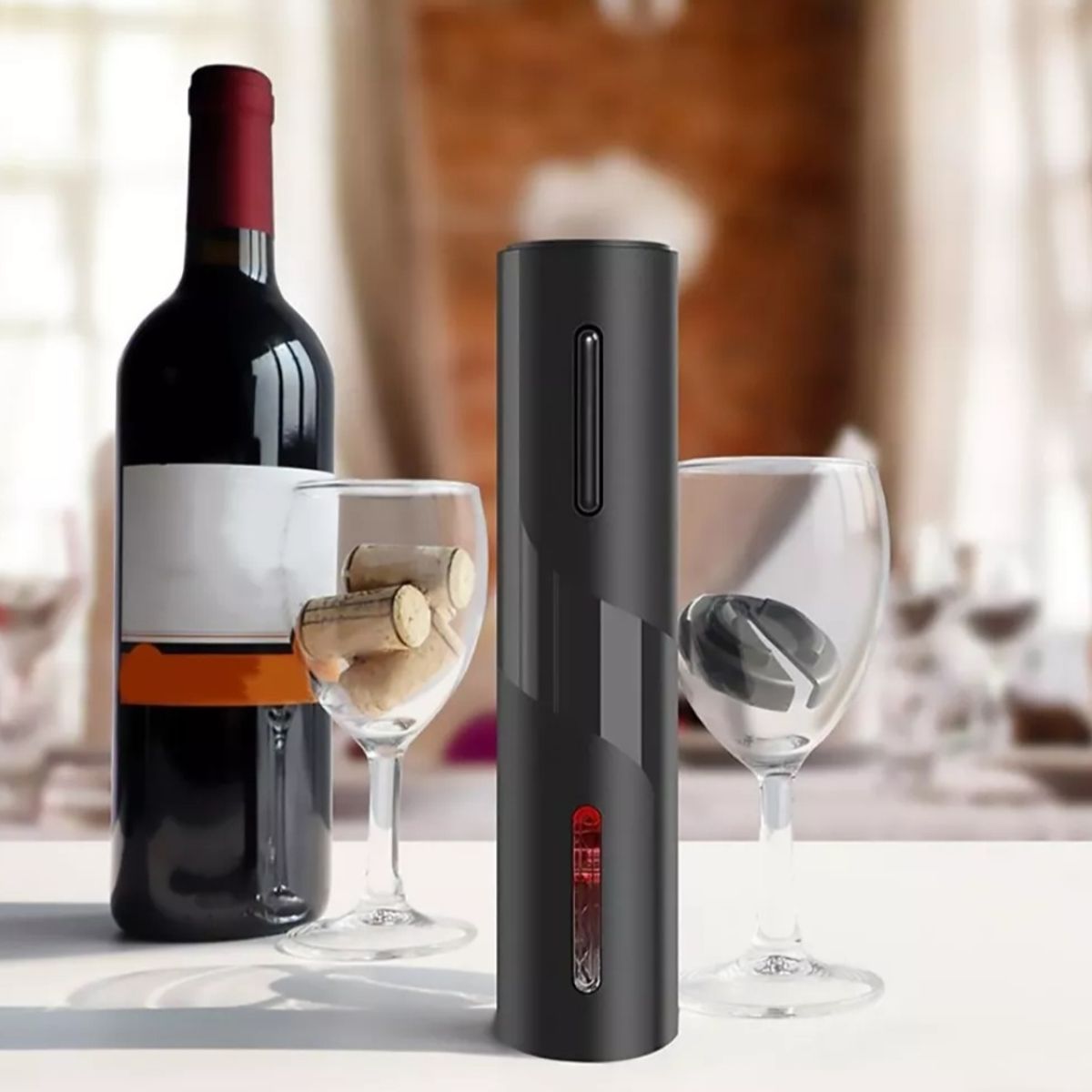 GENERICO - Descorchador Sacacorchos De Vino Electrico