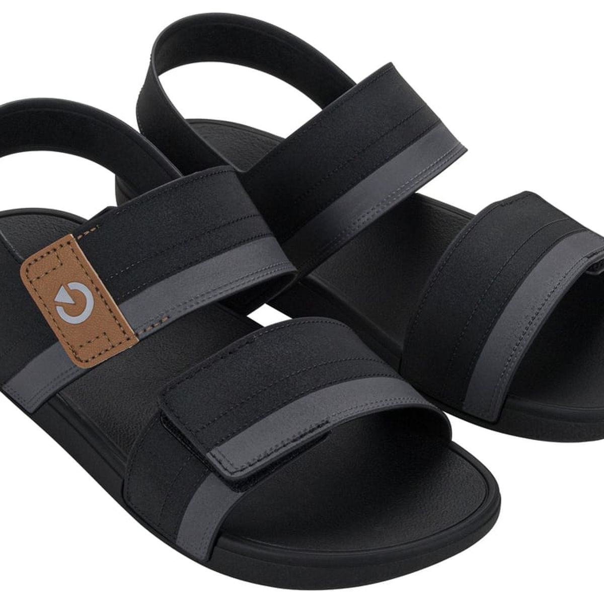 CARTAGO - Sandalia Hombre Negro/Gris Dakar Sand Cartago