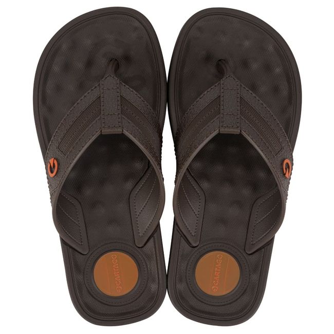 CARTAGO - Sandalia Niño Naranja/Marrón Alabama Cartago