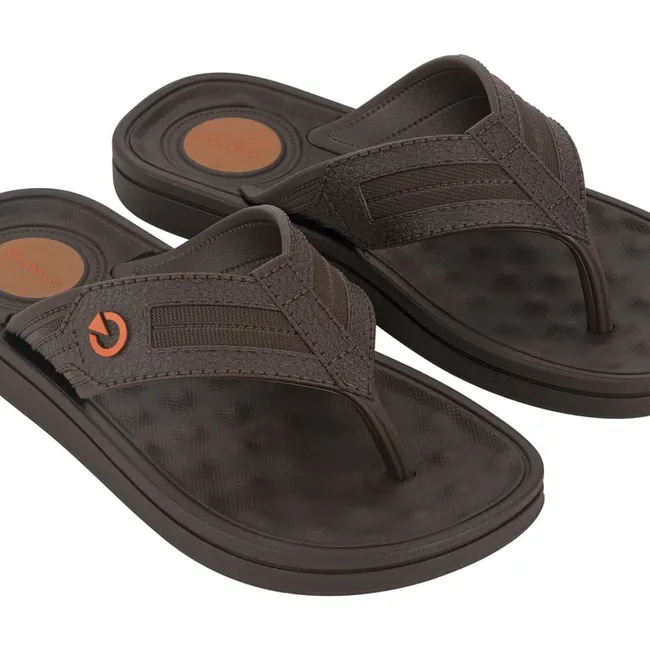 CARTAGO - Sandalia Niño Naranja/Marrón Alabama Cartago