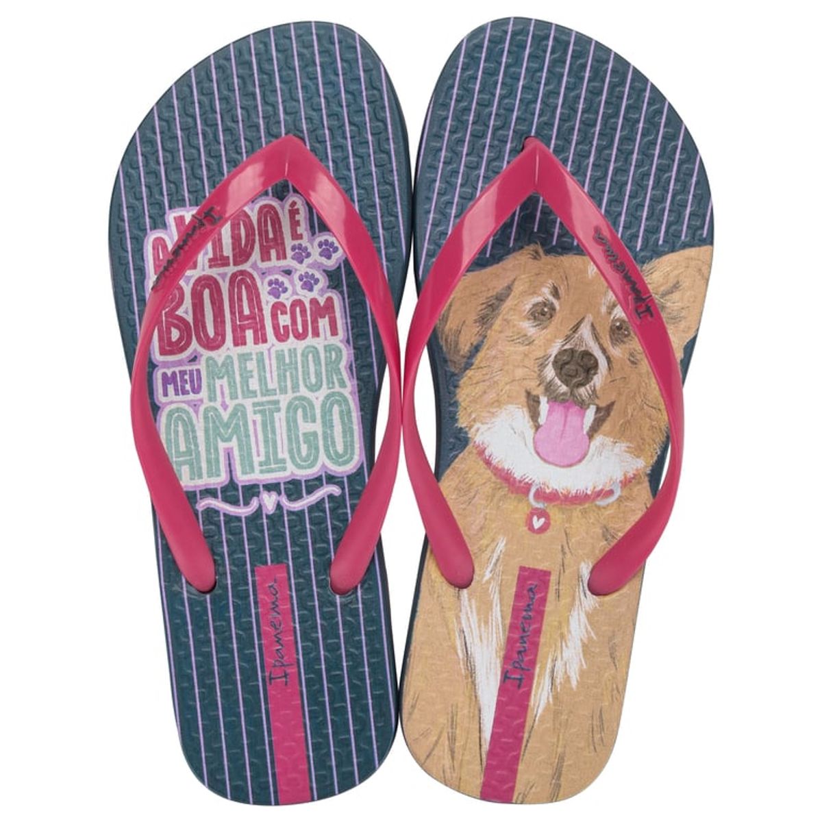 IPANEMA - Sandalia Mujer Rosa/Azul Love Pets Ipanema