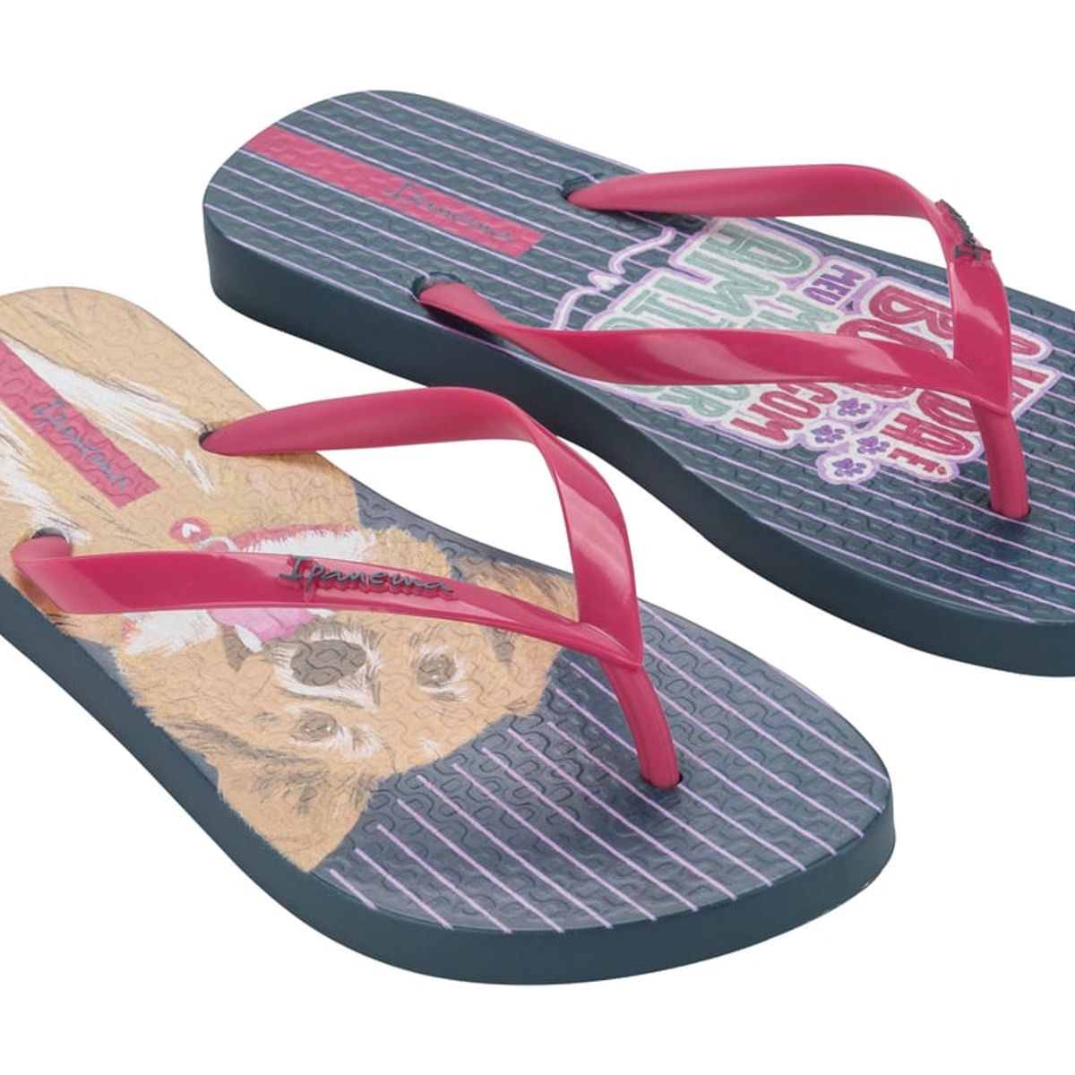 IPANEMA - Sandalia Mujer Rosa/Azul Love Pets Ipanema