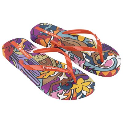 Imagen 2 del producto Sandalia Mujer Rojo/Azul Graffiti