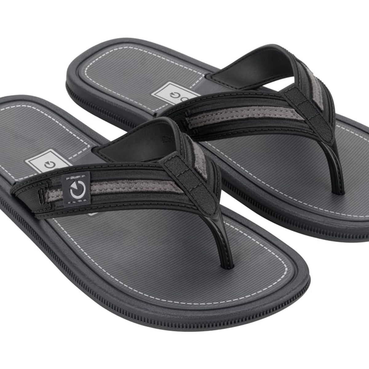 CARTAGO - Sandalia Hombre Negro/Gris Essential Mallorca Cartago