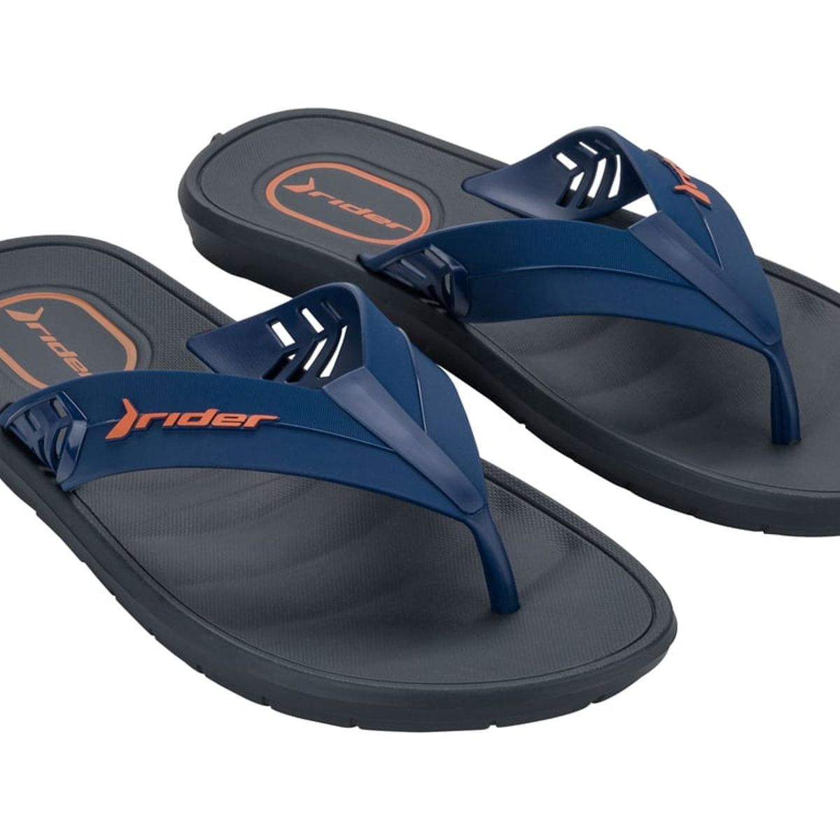 RIDER - Sandalia Hombre Azul/Naranja  Moving Rider