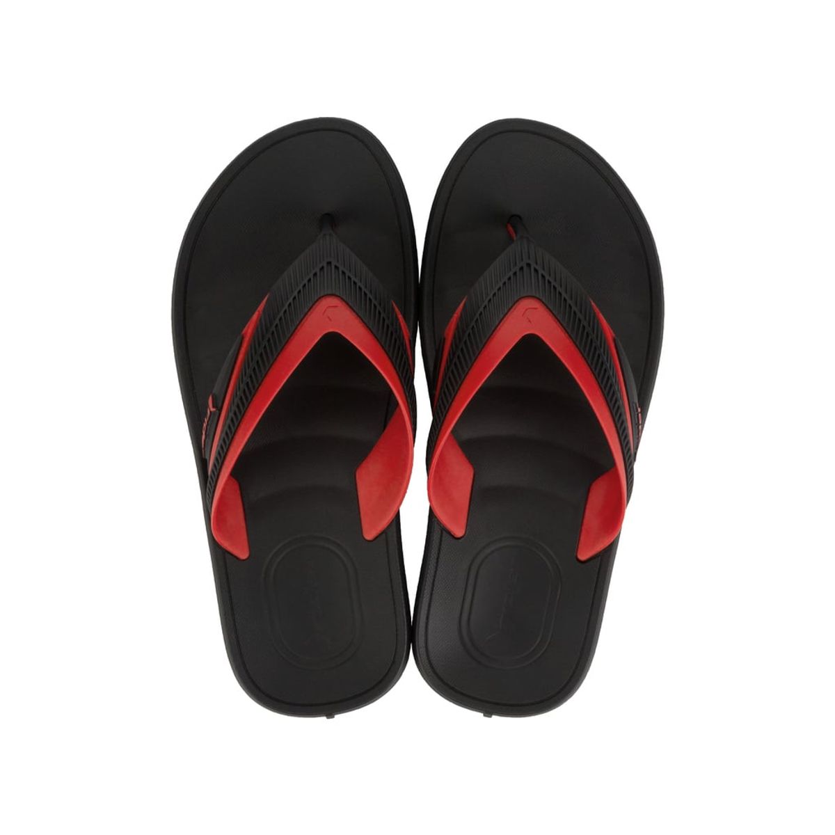 RIDER - Sandalia Hombre Negro/Rojo Free Thong Rider