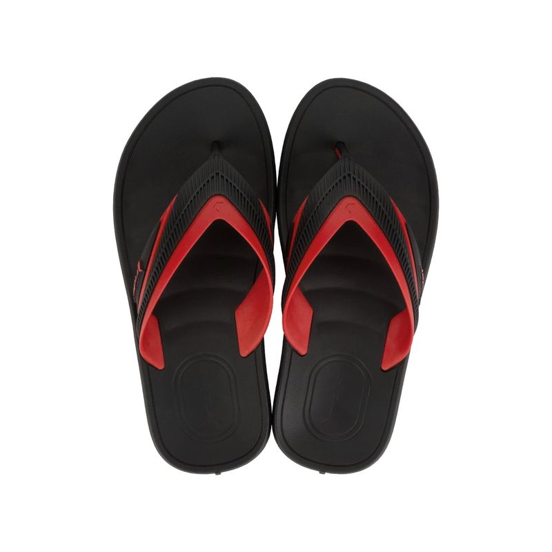 RIDER - Sandalia Hombre Negro/Rojo Free Thong Rider