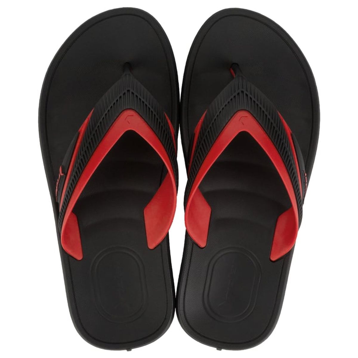 RIDER - Sandalia Hombre Negro/Rojo Free Thong Rider