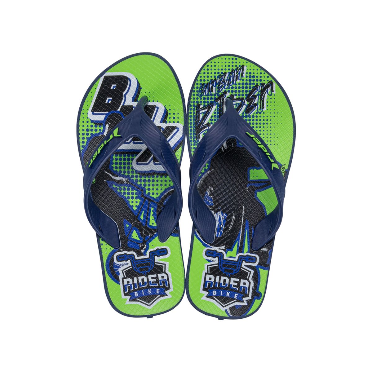 RIDER - Sandalia Niño Azul/Verde Street Joy Rider