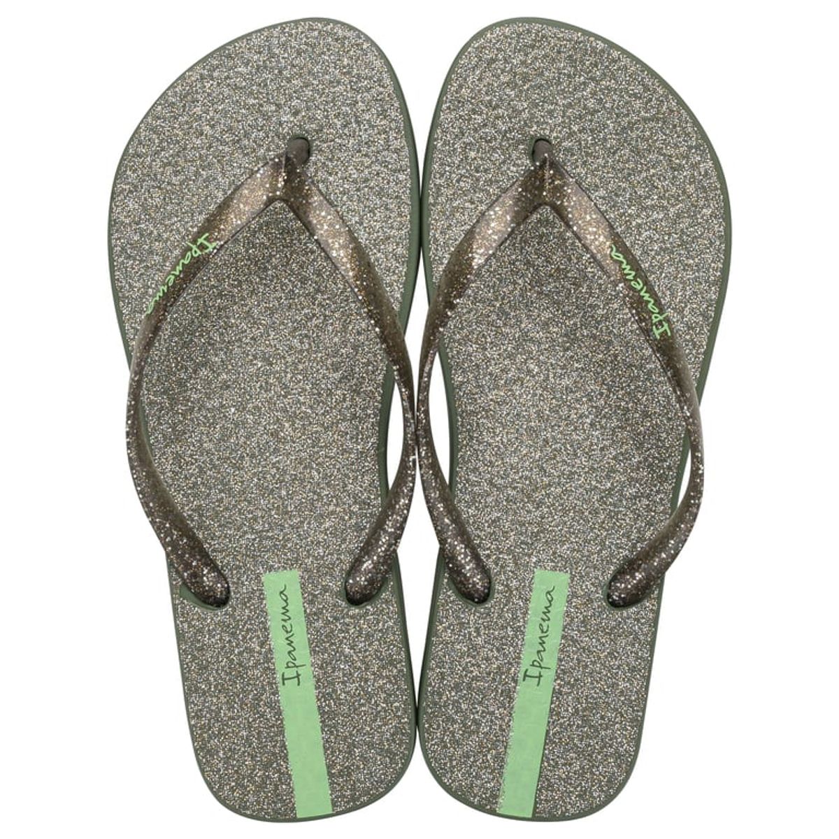 IPANEMA - Sandalia Mujer Verde/Glitter Ipanema