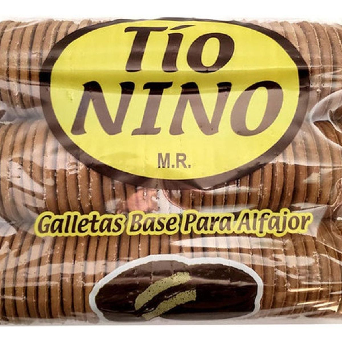 GENERICO - Galletas Tapas De Alfajor Tio Nino 100un