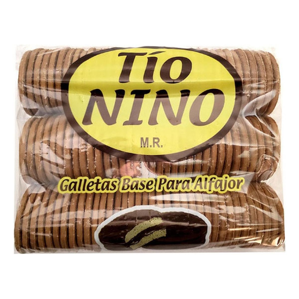 GENERICO - Galletas Tapas De Alfajor Tio Nino 100un