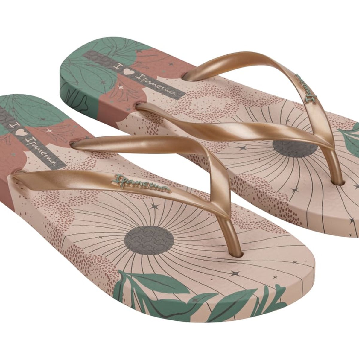 IPANEMA - Sandalia Mujer Rosa/Verde Love Shine Ipanema