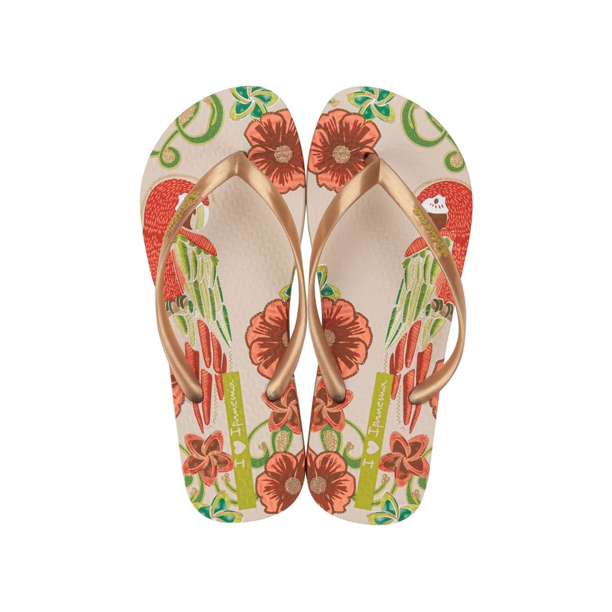 IPANEMA - Sandalia Mujer Beige/Oro Summer Ipanema