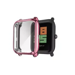 GENERICO - Funda - Carcasa De Pantalla Completa Para Amazfit Bip-ROSA